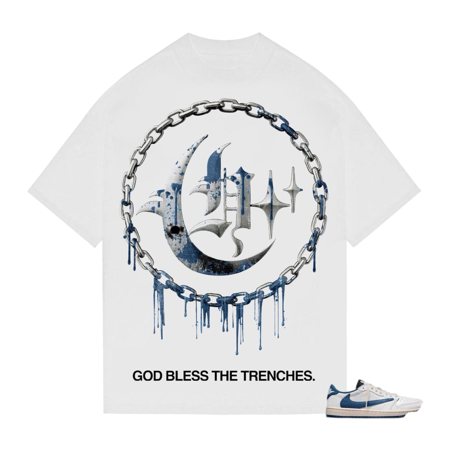 HUSTLER'S COUNTRY CLUB: Blue Blood SS Tee